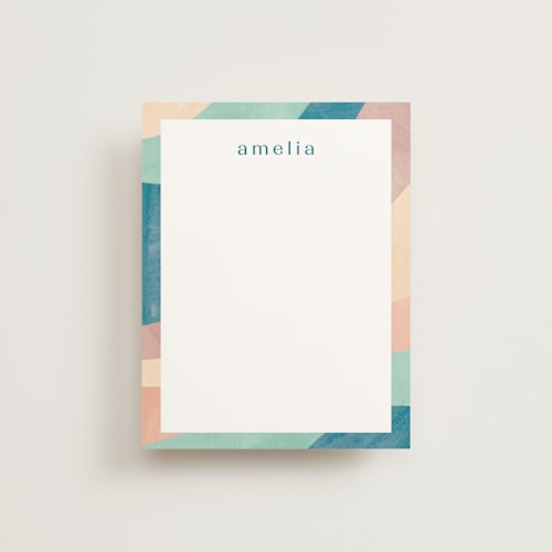 This is a ocean kids thank you cards notes with standard by Pixel and Hank called the tropics printing on signature in standard