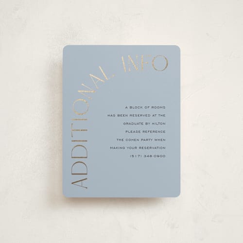This is a ocean bar mitzvah bat mitzvah invitations with foil pressed by Pixel and Hank called the bar mitzvah printing on signature in standard