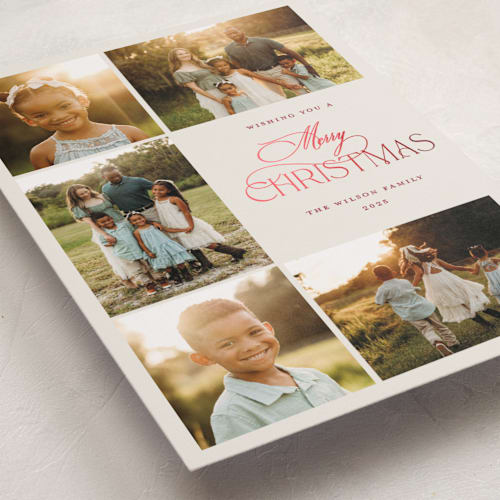 This is a mulled wine foil pressed holiday cards with foil pressed by Benita Crandall called yuletide printing on recycled smooth signature in standard