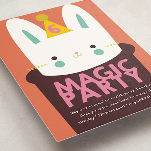 This is a melon kids birthday invitations with standard by Lori Wemple called magic printing on signature in standard