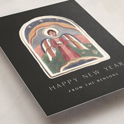 This is a midnight met with foil pressed by Amy Kross called messenger printing on signature in standard