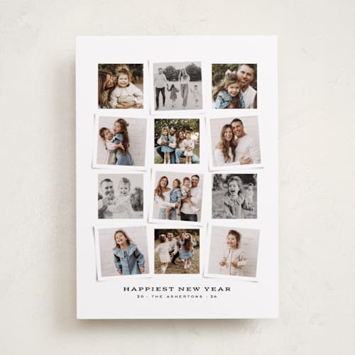 This is a penguin photo christmas cards with standard by Lea Delaveris called picks printing on recycled smooth signature in standard