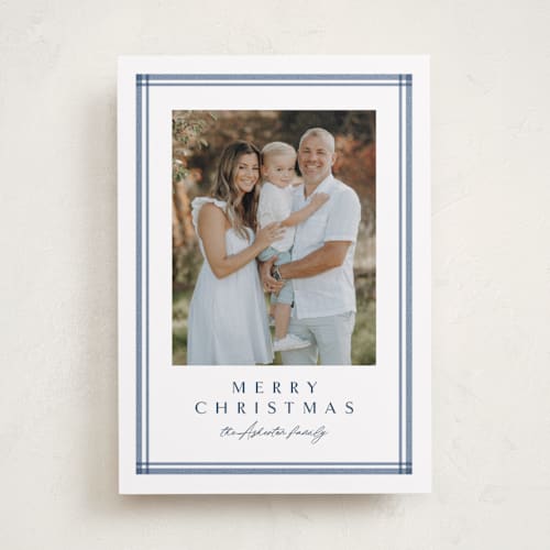 This is a sea photo christmas cards with standard by Lea Delaveris called trim printing on recycled smooth signature in standard
