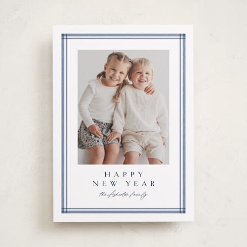 This is a sea photo christmas cards with standard by Lea Delaveris called trim printing on recycled smooth signature in standard