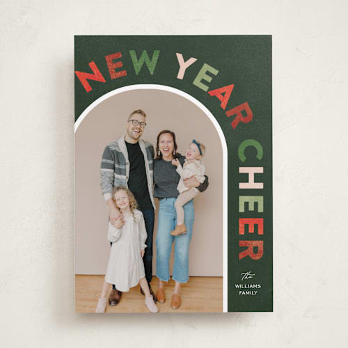 This is a juniper photo christmas cards with standard by Pixel and Hank called around printing on recycled smooth signature in standard