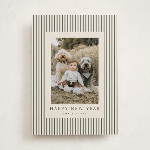 This is a balsam photo christmas cards with standard by Kristie Kern called the prep printing on recycled smooth signature in standard