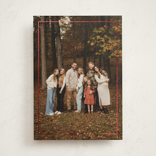 This is a mulled wine foil pressed holiday cards with foil pressed by Adelyn T. called thin marker printing on recycled smooth signature in standard