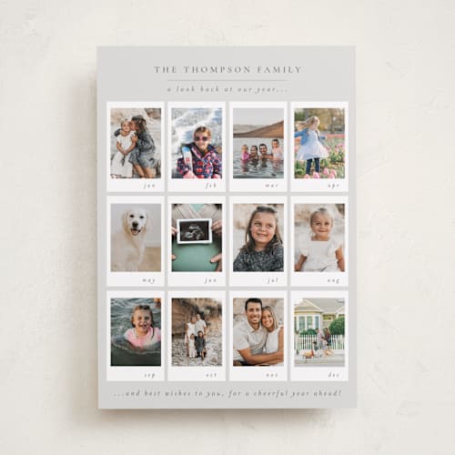 This is a mist new year photo cards with standard by Meggy Masters called memory album printing on recycled smooth signature in standard