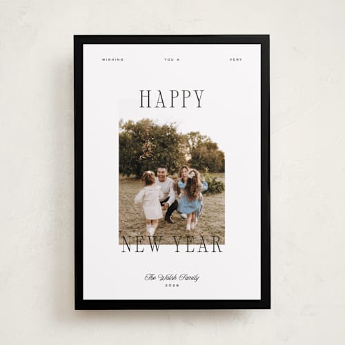 This is a coal holiday photo cards with standard by Blustery August called cranberry sauce printing on recycled smooth signature in standard