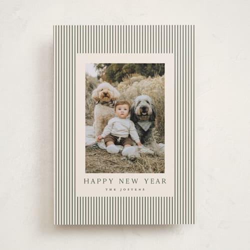 This is a balsam holiday photo cards with standard by Kristie Kern called the prep printing on recycled smooth signature in standard