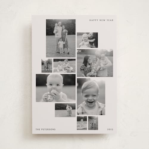 This is a mist holiday photo cards with standard by Sumak Studio called great ten printing on recycled smooth signature in standard