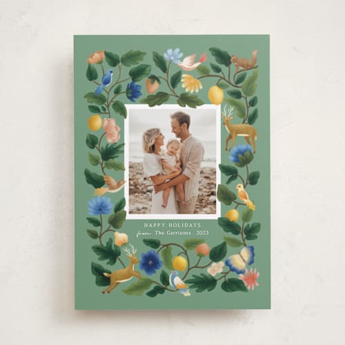 This is a forest met with standard by Elly called woodland printing on recycled smooth signature in standard