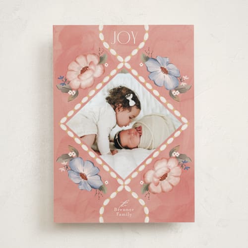 This is a winter rose met with standard by Carrie ONeal called gulizar printing on recycled smooth signature in standard