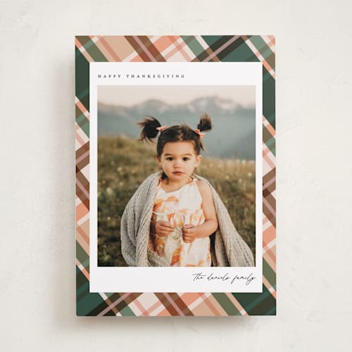 This is a gourd thanksgiving cards invitations with standard by Pixel and Hank called crisscrossed printing on recycled smooth signature in standard