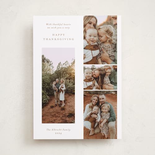 This is a pumpkin spice thanksgiving cards invitations with standard by Blustery August called truly printing on recycled smooth signature in standard