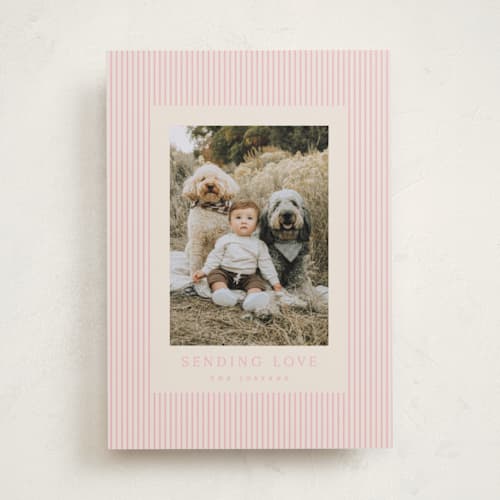 This is a peony valentines day with standard by Kristie Kern called the prep printing on recycled smooth signature in standard