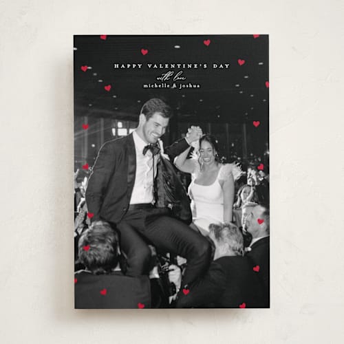 This is a pearl valentines day with standard by Heather Schertzer called loads of love printing on recycled smooth signature in standard