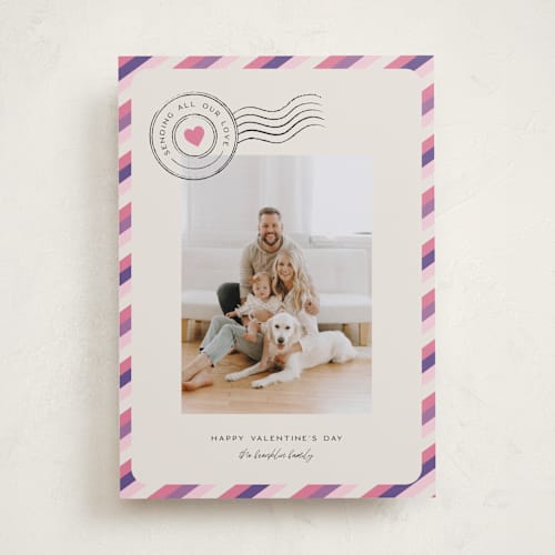 This is a jelly valentines day with standard by Pixel and Hank called sending valentine love printing on recycled smooth signature in standard