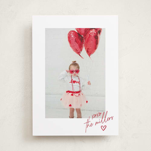 This is a cherry valentines day with standard by Jenna Holcomb called signature printing on recycled smooth signature in standard