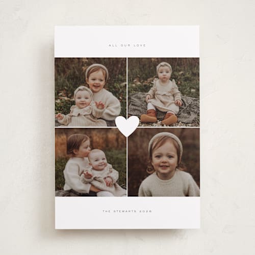 This is a cloud valentines day with standard by Nicole Walsh called heart centered printing on recycled smooth signature in standard