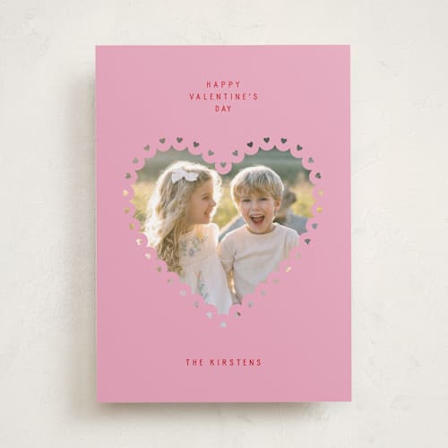 This is a bloom valentines day with standard by Pati Cascino called pure heart printing on recycled smooth signature in standard