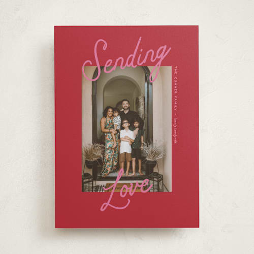 This is a punch valentines day with standard by Pixel and Hank called jottings printing on recycled smooth signature in standard