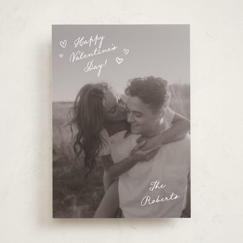 This is a frosted valentines day with standard by Pixel and Hank called valentine loves printing on recycled smooth signature in standard