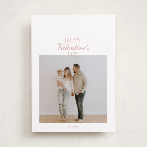 This is a paper valentines day with standard by Baumbirdy called hvd printing on recycled smooth signature in standard