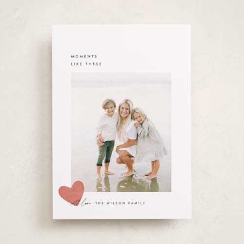 This is a amour valentines day with standard by Blustery August called moments like these printing on recycled smooth signature in standard