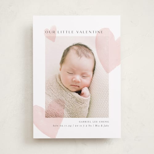 This is a petal valentines day with standard by Iveta Angelova called sheer love hearts printing on recycled smooth signature in standard