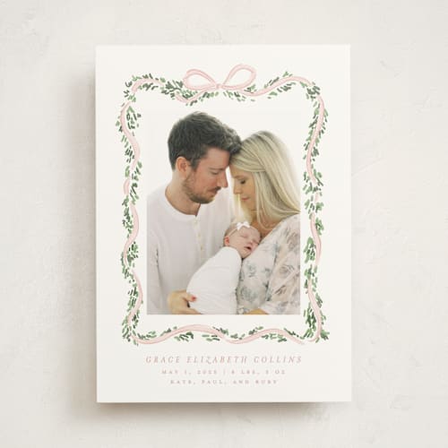 This is a blush new with standard by Itsy Belle Studio called ribbonly frame printing on party paper in photo_mount