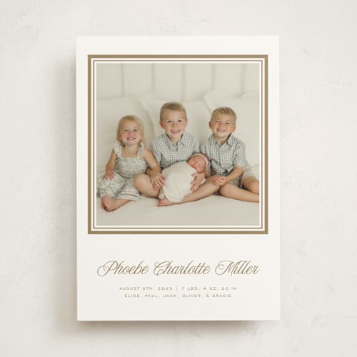This is a golden new with standard by Blustery August called lauren printing on doublethick in photo_mount