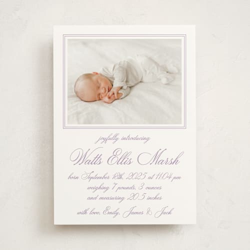 This is a lilac new with standard by Megan Davis called walden printing on doublethick in photo_mount