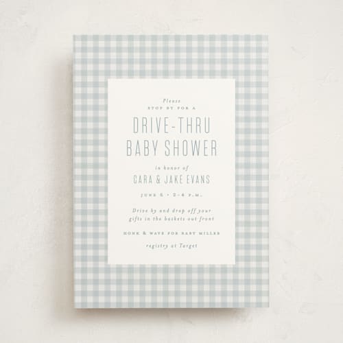 This is a sky baby shower invitations with standard by Lea Delaveris called charming printing on signature in standard