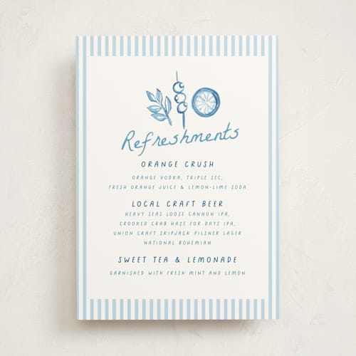 This is a ocean baby shower decorations with standard by Itsy Belle Studio called coastal baby printing on doublethick in 5x7