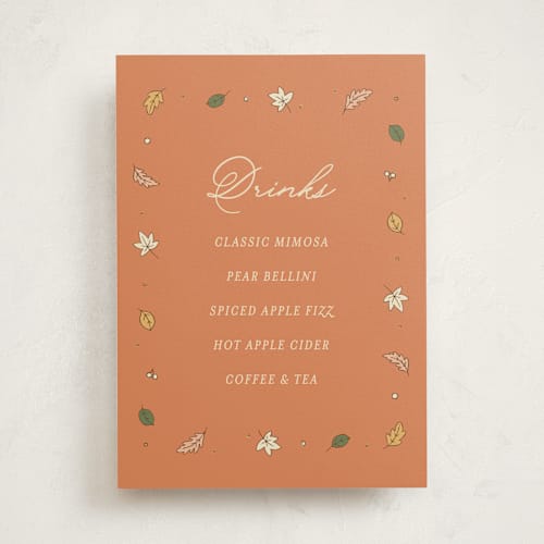 This is a pie baby shower decorations with standard by letterfix called sweet autumn printing on doublethick in 5x7