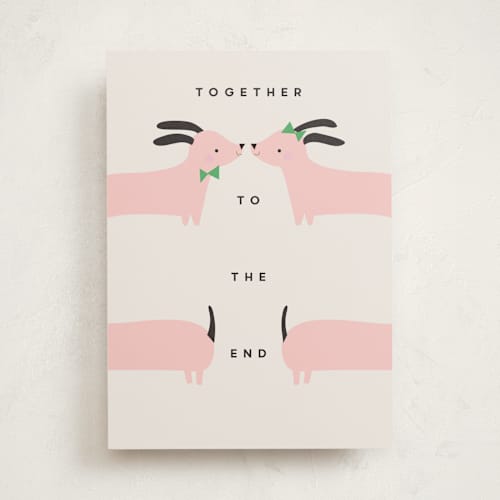 This is a blush tbd with standard by Lori Wemple called to the end printing on signature in greeting cards