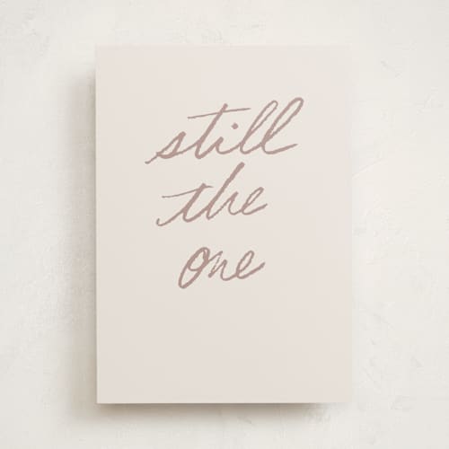 This is a mist tbd with standard by Rebecca Daublin called always printing on signature in greeting cards