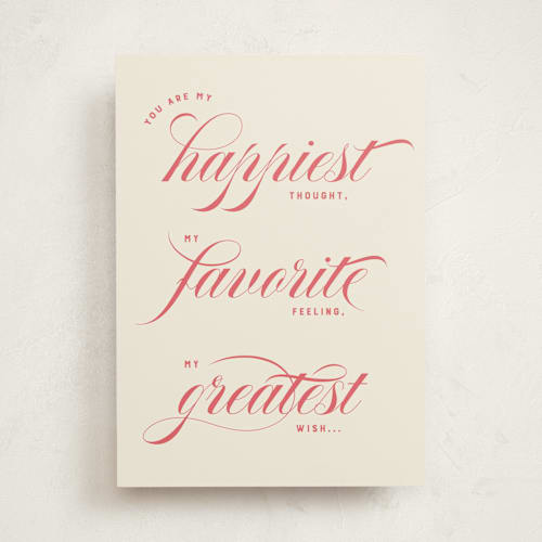 This is a azalea tbd with standard by Alston Foster called dream come true printing on signature in greeting cards