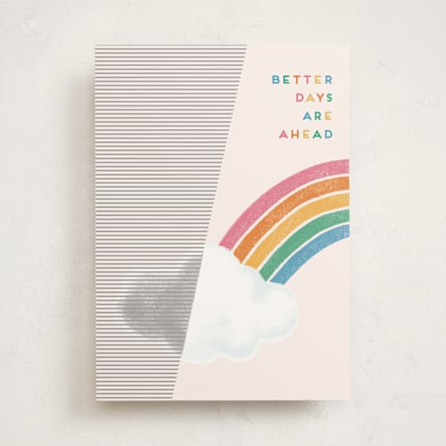 This is a azalea tbd with standard by Kami Turnell called better days are ahead printing on signature in greeting cards