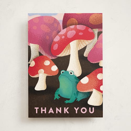 This is a chocolate tbd with standard by Ana Peake called toadally awesome printing on signature in greeting cards