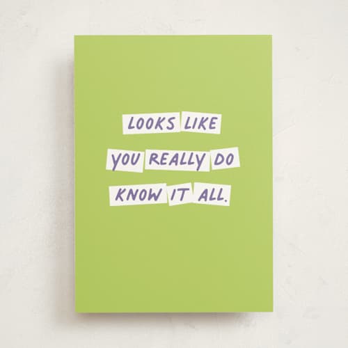 Know it All Grad by Shannon Kohn