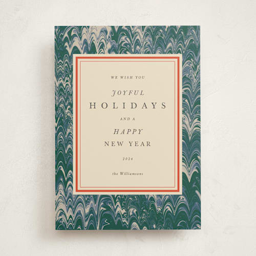 This is a seaside non photo holiday cards with standard by Claire called book printing on signature in standard