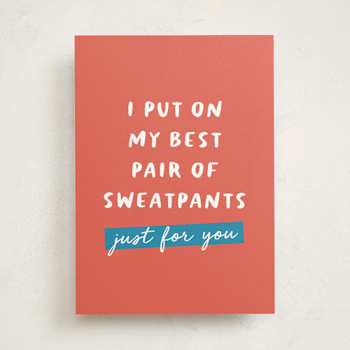This is a apricot anniversary cards with standard by Sara Hicks Malone called favorite pair printing on signature in greeting cards