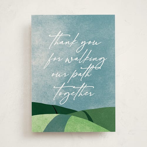 This is a sky anniversary cards with standard by Sumak Studio called together printing on signature in greeting cards
