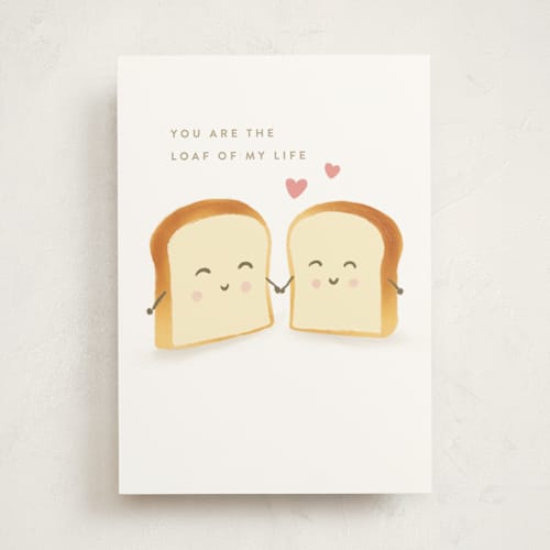 This is a cocoa anniversary cards with standard by chocomocacino called shokupan printing on signature in greeting cards
