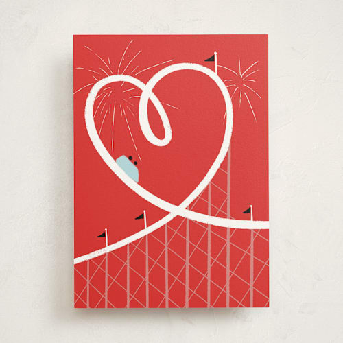 This is a rose anniversary cards with standard by chocomocacino called sherbet printing on signature in greeting cards