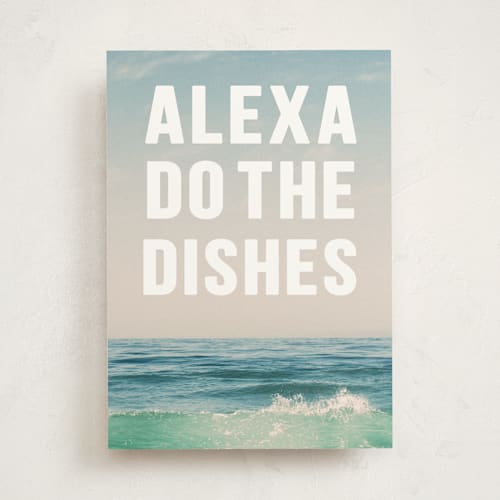 This is a ocean birthday cards with standard by Creo Study called alexa printing on signature in greeting cards