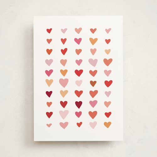 This is a scarlet birthday cards with standard by mo kelley called happy fiftieth printing on signature in greeting cards