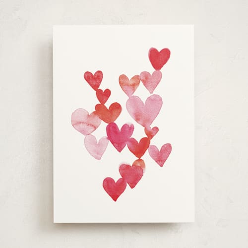 This is a love greeting cards with standard by Claudia Orengo called love is around you (1) printing on signature in greeting cards